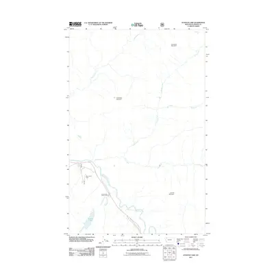 2011 Map of Stanton Lake, 2011 Print