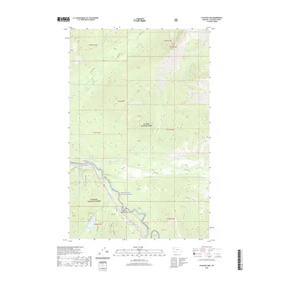 2020 Map of Stanton Lake, 2020 Print