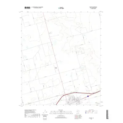 2019 Map of Stanton, 2019 Print