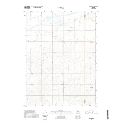 2017 Map of Stanton NE, 2017 Print