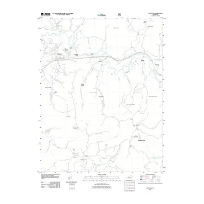 2011 Map of Stanton, 2011 Print