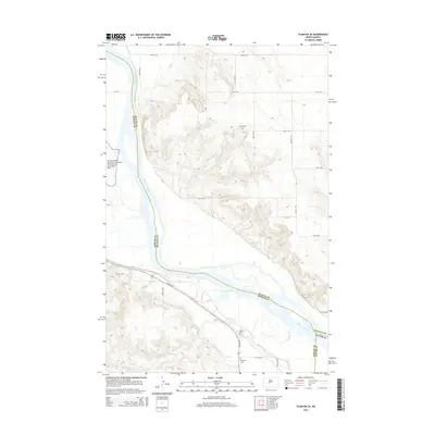 2014 Map of Stanton SE, 2014 Print