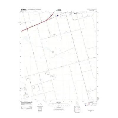 2012 Map of Stanton SE, 2012 Print