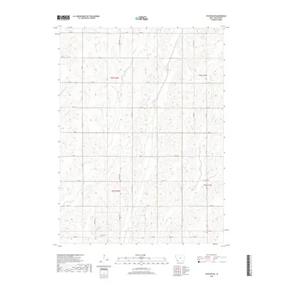 2018 Map of Stanton SW, 2018 Print