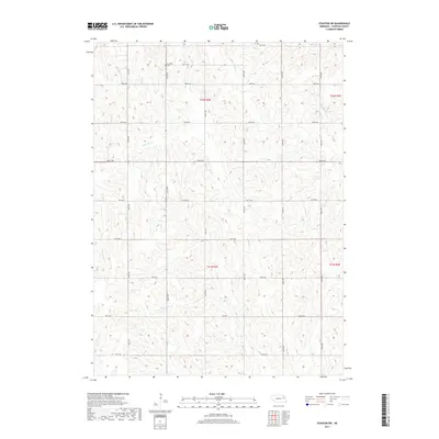 2017 Map of Stanton SW, 2017 Print
