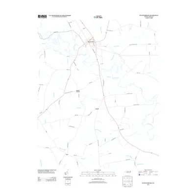 2013 Map of Stantonsburg, 2013 Print