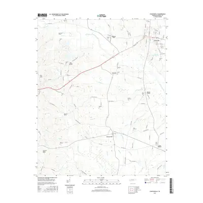 2016 Map of Stantonville, 2016 Print