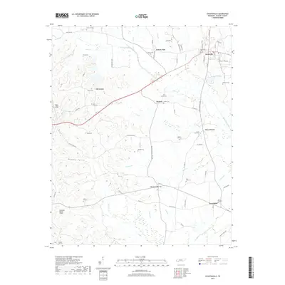 2019 Map of Stantonville, 2019 Print