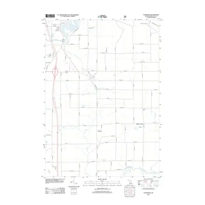 2012 Map of Stanwood, 2012 Print