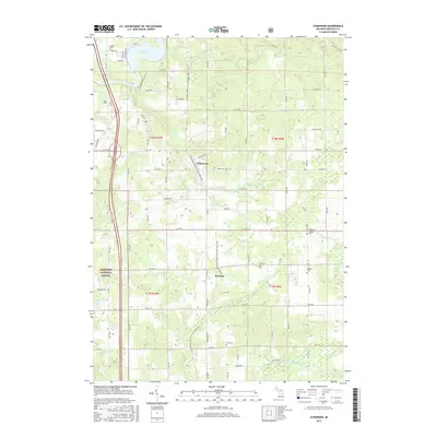 2017 Map of Stanwood, 2017 Print