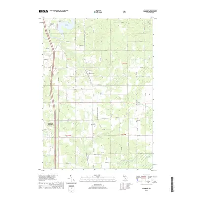 2019 Map of Stanwood, 2019 Print