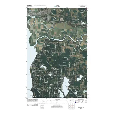 2011 Map of Stanwood, 2011 Print