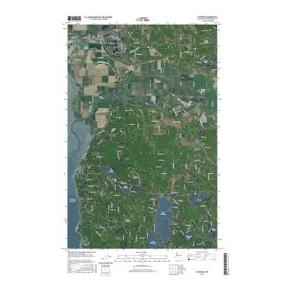 2017 Map of Stanwood, 2017 Print