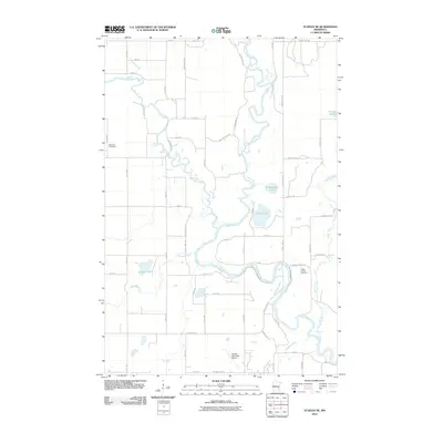 2010 Map of Staples NE, 2010 Print