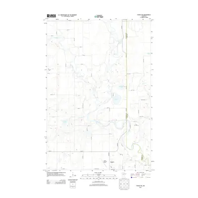 2013 Map of Staples NE, 2013 Print