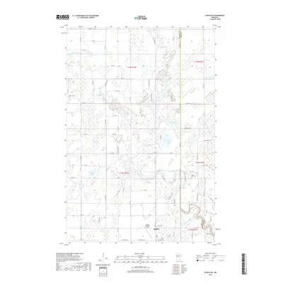 2019 Map of Staples NE, 2019 Print