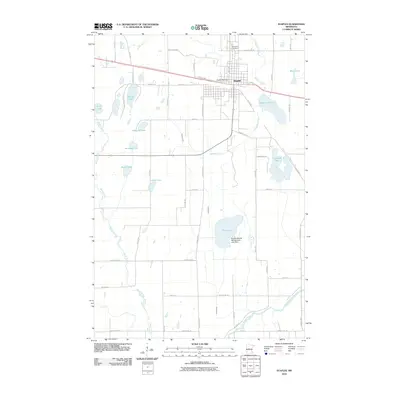 2010 Map of Staples, 2010 Print