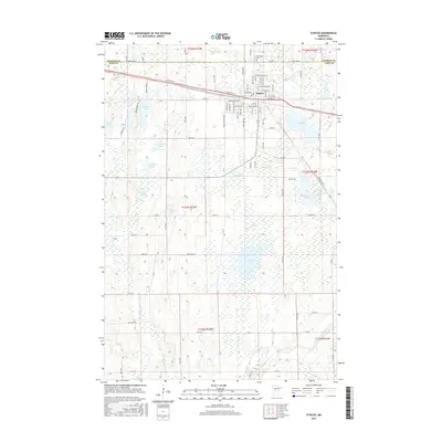 2016 Map of Staples, 2016 Print