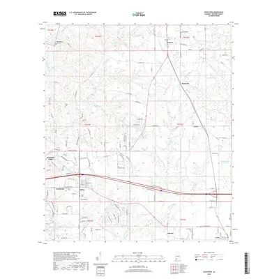 2018 Map of Stapleton, 2018 Print