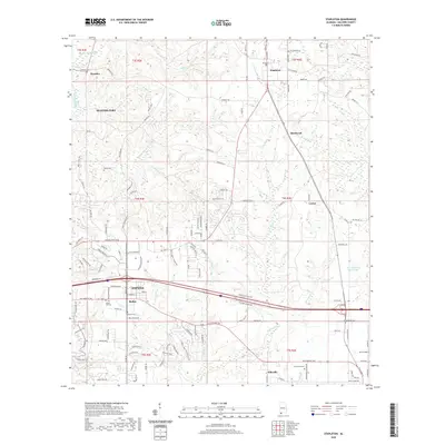 2020 Map of Stapleton, 2020 Print