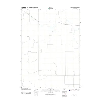 2011 Map of Stapleton NW, 2011 Print