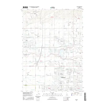 2017 Map of Star, 2017 Print