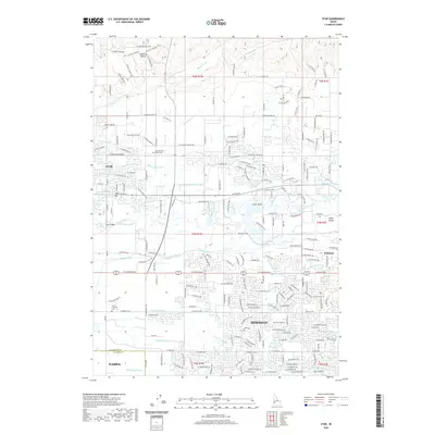 2020 Map of Star, 2020 Print