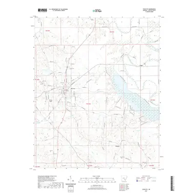 2020 Map of Star City, 2020 Print