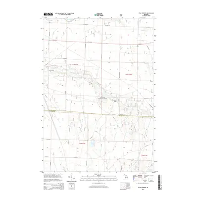 2014 Map of Star Corners, 2014 Print