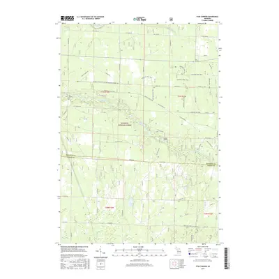 2017 Map of Star Corners, 2017 Print