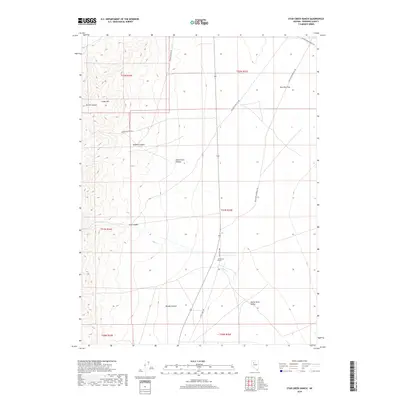 2018 Map of Star Creek Ranch, 2018 Print