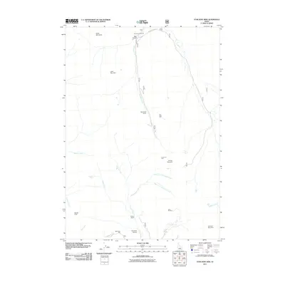 2011 Map of Star Hope Mine, 2011 Print
