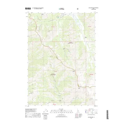 2020 Map of Star Hope Mine, 2020 Print