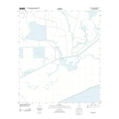 2013 Map of Star Lake, 2013 Print