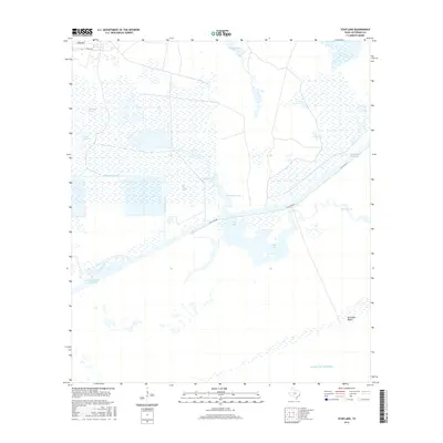 2016 Map of Star Lake, 2016 Print