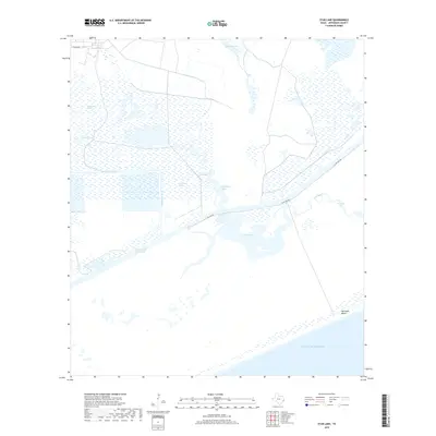 2019 Map of Star Lake, 2019 Print