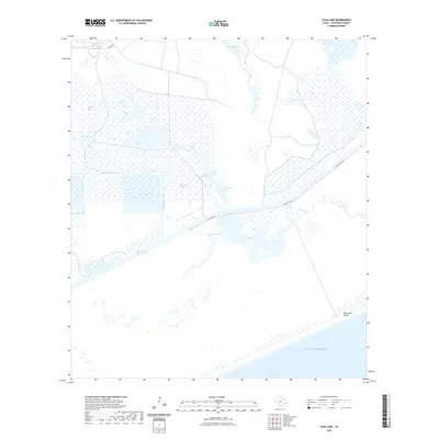 2022 Map of Star Lake, 2022 Print