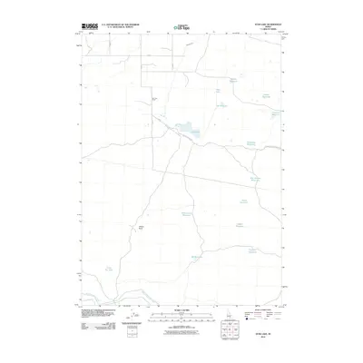 2010 Map of Star Lake, 2010 Print