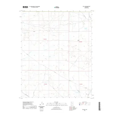 2020 Map of Star Lake, 2020 Print