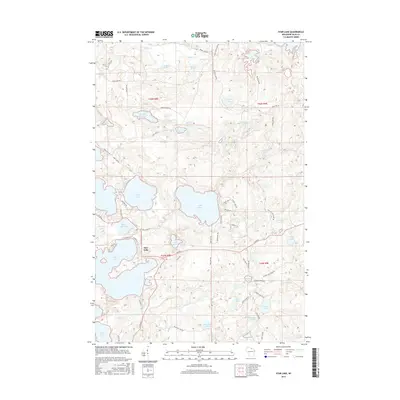 2015 Map of Star Lake, 2015 Print