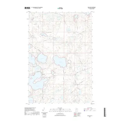 2018 Map of Star Lake, 2018 Print