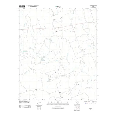 2010 Map of Star, 2010 Print