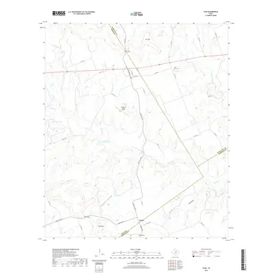 2019 Map of Star, 2019 Print