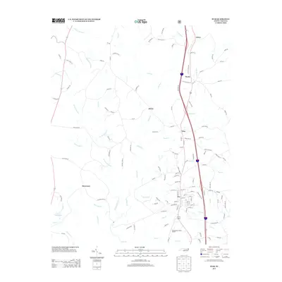 2013 Map of Star, 2013 Print