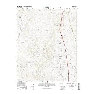 2016 Map of Star, 2016 Print