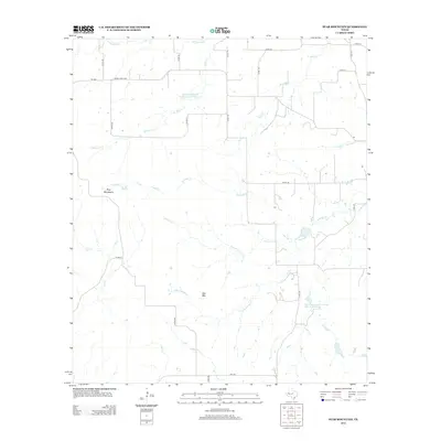 2012 Map of Star Mountain, 2012 Print