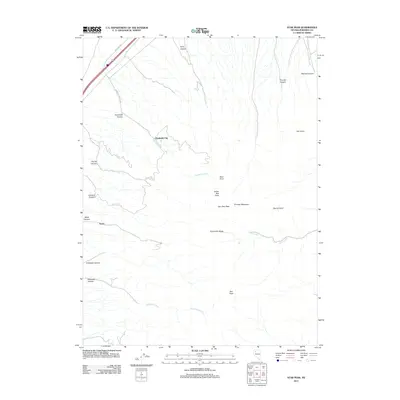 2011 Map of Star Peak, 2011 Print