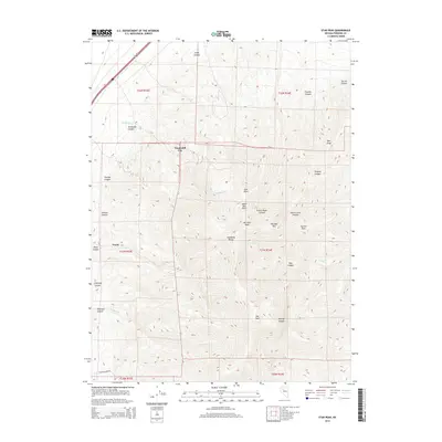 2014 Map of Star Peak, 2014 Print