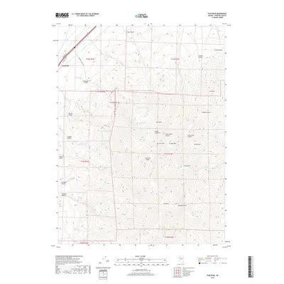 2018 Map of Star Peak, 2018 Print
