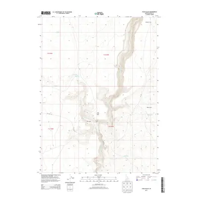 2013 Map of Star Valley, 2013 Print